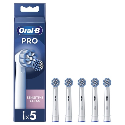 Насадки для зубной щетки BRAUN Pro Sensitive Clean White, упаковка из 5 штук