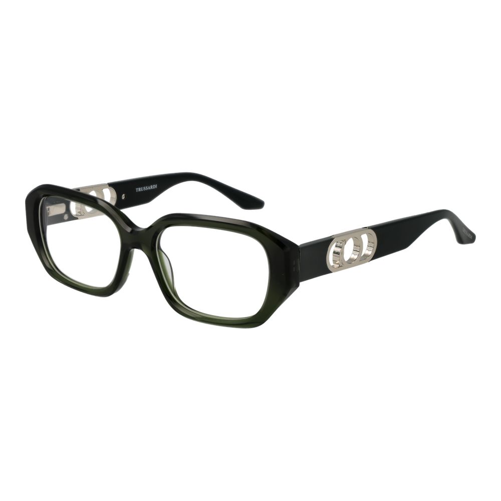 Green Acetate Glasses Frames Trussardi