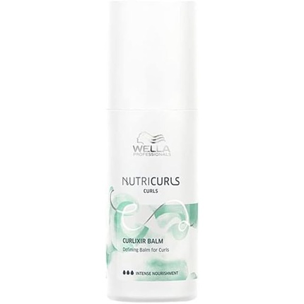 Масло для волос Wella Nutricurls Curlixir