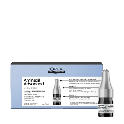 Ампулы против выпадения волос L'Oreal Professional Serie Expert Scalp Aminexil Advanced