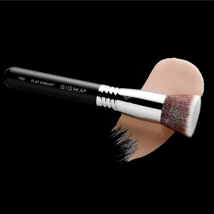 Кисть для тональной основы Sigma Beauty Плоская Синтетическая Кабуки SS197/F80