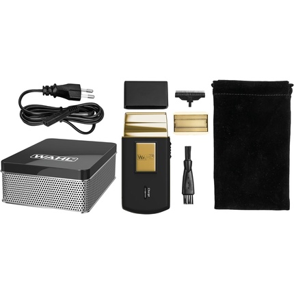 Электробритва Wahl Travel Shaver Gold Edition Беспроводная Перезаряжаемая