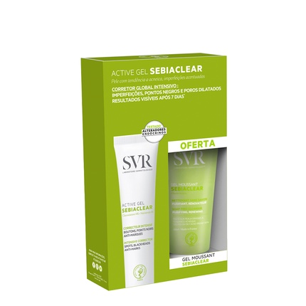 Очищающий гель Svr Sebiaclear Active Акция