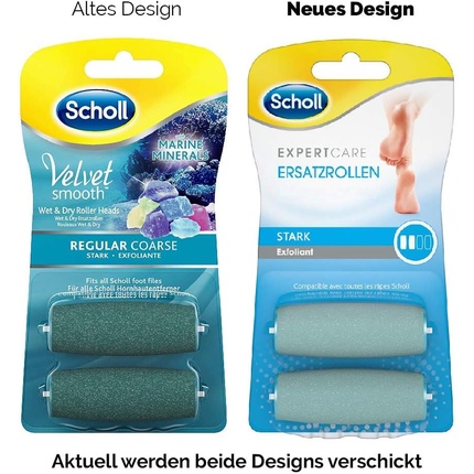 Сменный ролик Regular Coarse Strong Scholl Velvet Smooth Pedi
