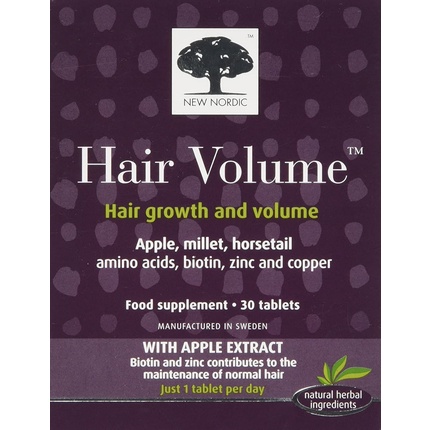 Таблетки New Nordic Hair Volume
