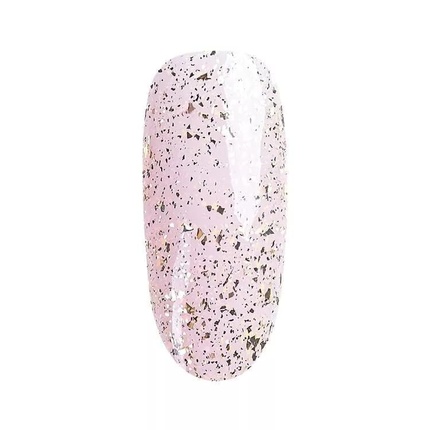 Top Coat Neonail Nonail UV Лак для ногтей Верхнее покрытие Гель UV Топ Свечение с золотыми хлопьями