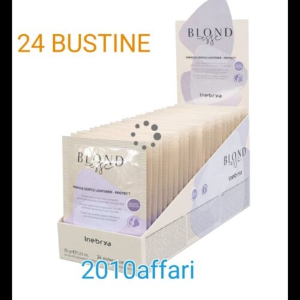 Осветлитель-Пудра для Эффектов Выцветания - 24 Eau de Toilette Inebrya Blondesse