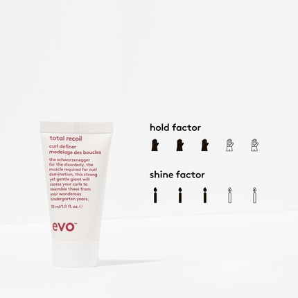 Уточняющий крем evo Total Recoil Curl Definer Сильная фиксация