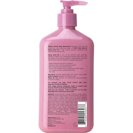 Увлажняющий лосьон для тела Hempz Sweet Jasmine and Rose