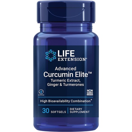 Сыворотка с витаминами Life Extension Advanced Curcumin Elite Экстракт куркумы с имбирем и тумерунами