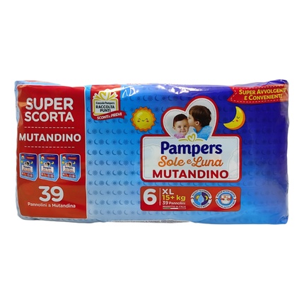 Подгузники Pampers Sole And Luna Mut Trio X 39 Xl
