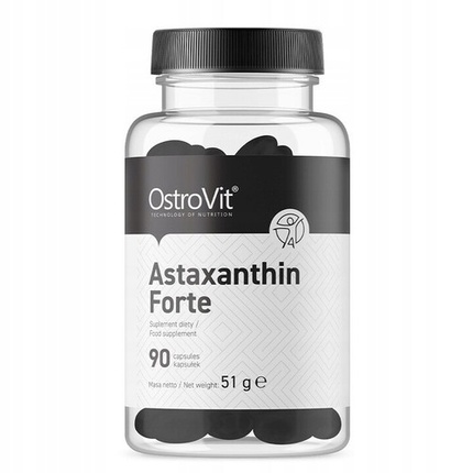 Капсулы Ostrovit Astaxanthin Forte Молодой вид, хорошее самочувствие