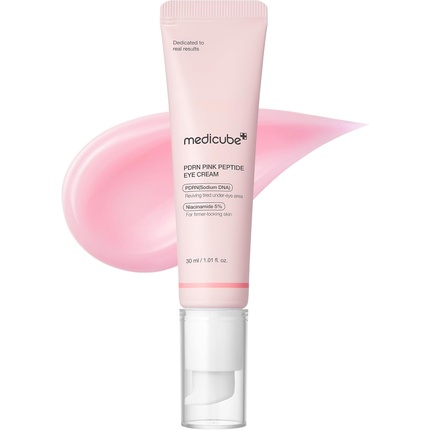 Сыворотка для глаз Medicube Salmon DNA PDRN Pink Peptide Eye Serum с ниацинамидом и чистотой 99%