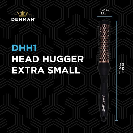 Круглая щетка Denman X-Small Thermo Ceramic Hourglass Hot Curl Brush