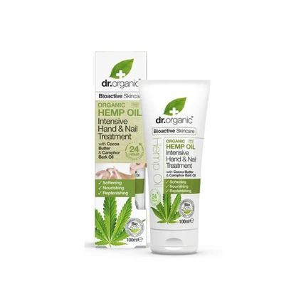 Крем для рук Dr Organic Hemp Oil Intensive Hand & Nail Treatment