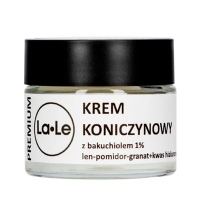 Крем для лица Lale La-Le Cream с Бачио 1% и биоферментом клевера ацеролы