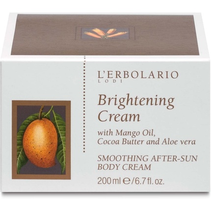 Крем для тела L'Erbolario After Sun Lighting Velveting