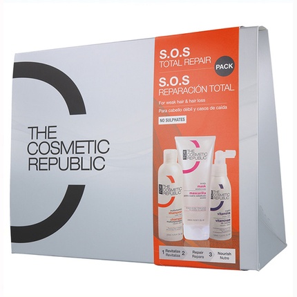 Шампунь и кондиционер The Cosmetic Republic SOS Total Repair Восстанавливающий питательный
