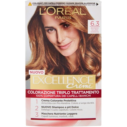 Стойкая краска для волос L'Oreal Paris Excellence Crème