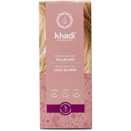 Натуральный краситель для волос Khadi Светлый блонд