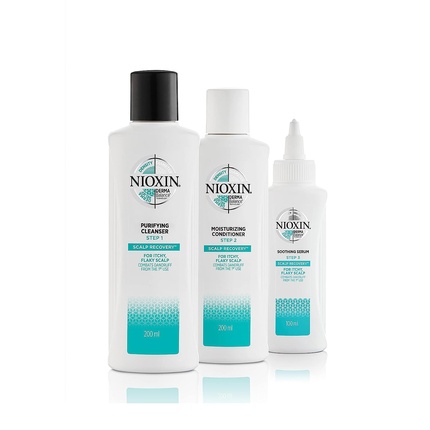 Система ухода за кожей головы Nioxin Scalp Recovery от перхоти для зудящей, шелушащейся и сухой кожи головы