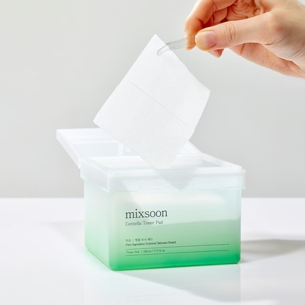 Пэды тонер Mixsoon Centella Asiatica Toner Pad успокаивающее увлажнение с экстрактом центеллы