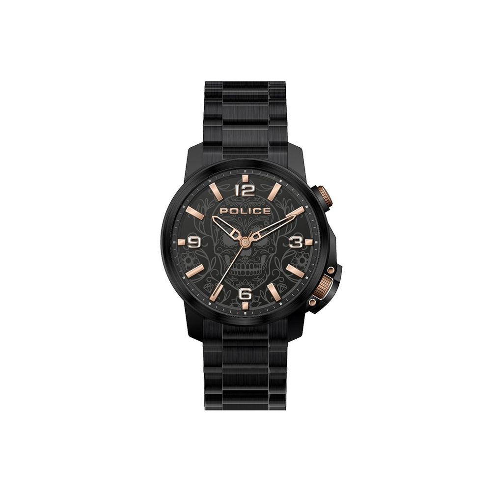 Часы The Police Black Stainless Steel Dress