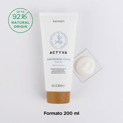 Маска для волос Kemon Actyva Nutrizione Ricca