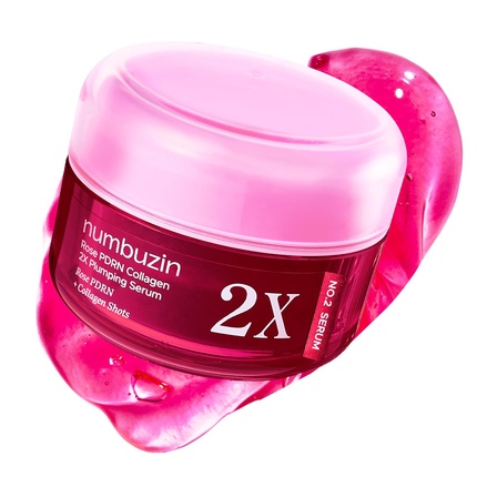 Сыворотка Numbuzin No.2x Rose PDRN Collagen 2x Plumping Serum