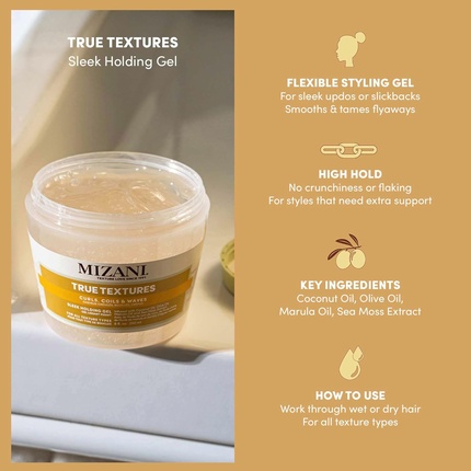Гель для волос Mizani True Textures Sleek Holding Gel Сильная фиксация
