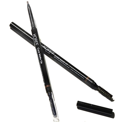 Карандаш для бровей Korff Slim Retractable Extra Precise Definition