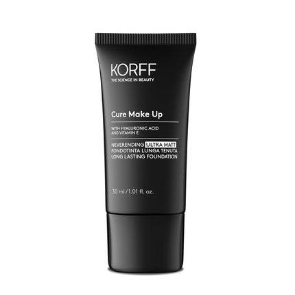Тональный крем Foundation Korff Neverending Ultra Matt с стойкостью до 8 часов