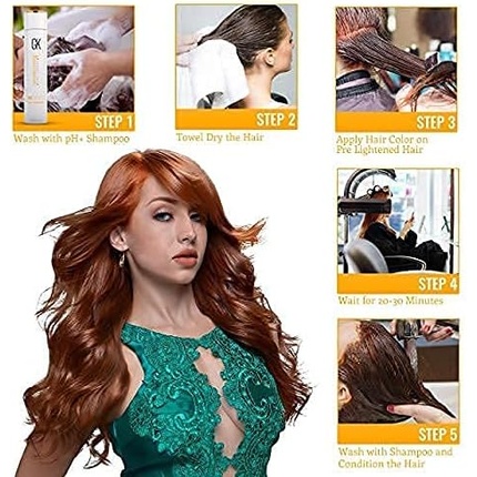 Крем-краска для волос GK Hair Intensive Naturals 7.0 Блонд