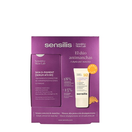 Крем дуэт против пигментных пятен Sensilis