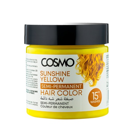 Крем-краска для волос Полуперманентная Cosmo Cosmetics Sun Shine Yellow