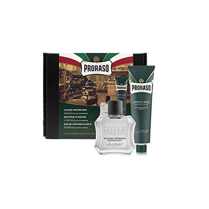 Набор Бальзам после бритья и Крем для бритья Proraso Classic