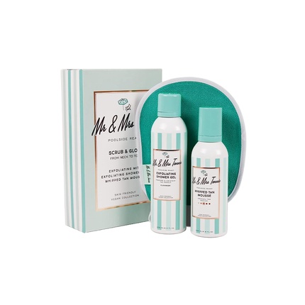 Скраб для тела Mr & Mrs Tannie Poolside Ready Scrub & Glow Body Scrub