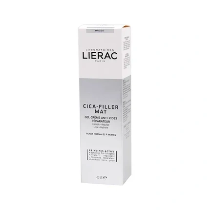 Гель-крем против старения кожи лица Lierac Cicafiller Mat