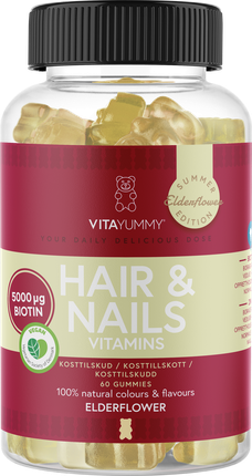 Витамины для волос Vitayummy Vitayummy Hair & Nails с бузиной