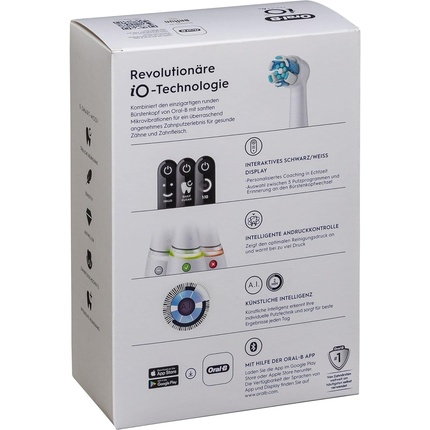Электрическая зубная щетка Oral-B iO Series 6 Белая