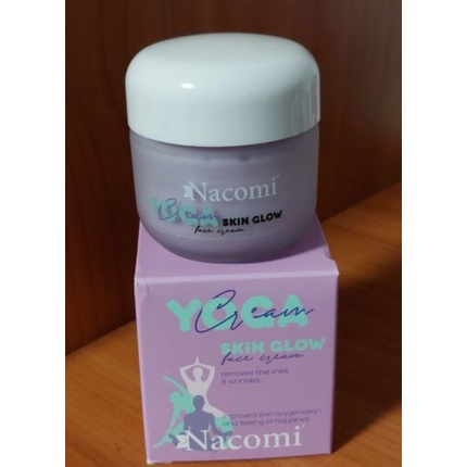 Кислородный крем Nacomi Skin Glow для сухой, тусклой кожи против морщин