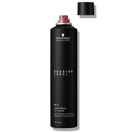 Schwarzkopf Session Label The Strong Лак для волос сильной фиксации