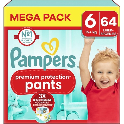 Pampers Premium Protection Трусики Размер 6