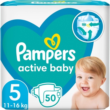 Подгузники Pampers Active Baby