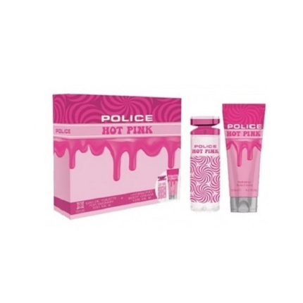 Hot Pink Body Lotion Police Collection