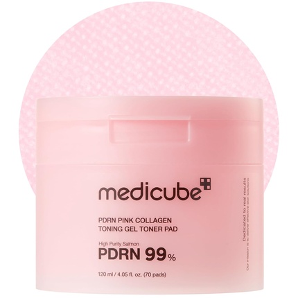 Medicube Salmon DNA PDRN Pink Collagen Jelly Pad