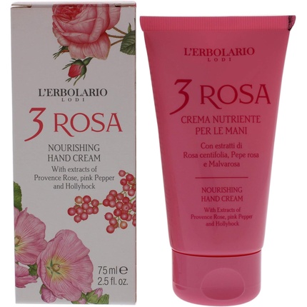 Питательный крем для рук L'Erbolario 3 Rosa