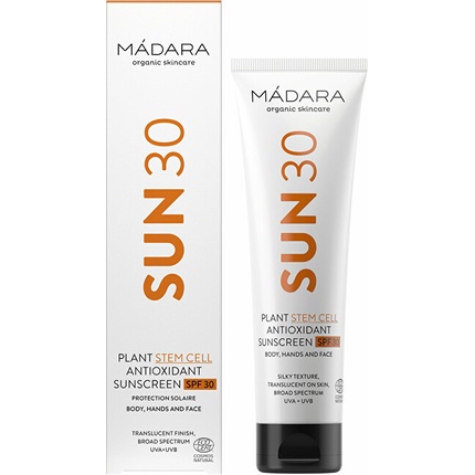 Солнцезащитный крем MÁDARA Plant Stem Cell Antioxidant