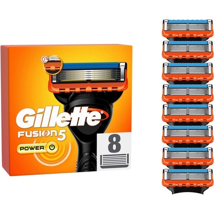 Сменные лезвия Gillette Fusion5 Power для мужчин