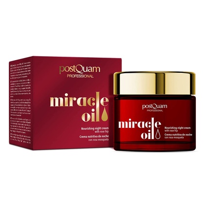 Ночной крем для лица PostQuam Miracle Oil Регенерирующий и увлажняющий